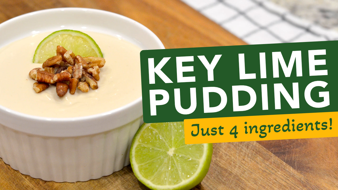 Easy Vegan Key Lime Pudding Recipe